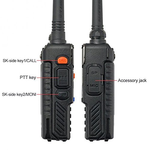 Side View of BAOFENG Walkie Talkie-BF-UV5R